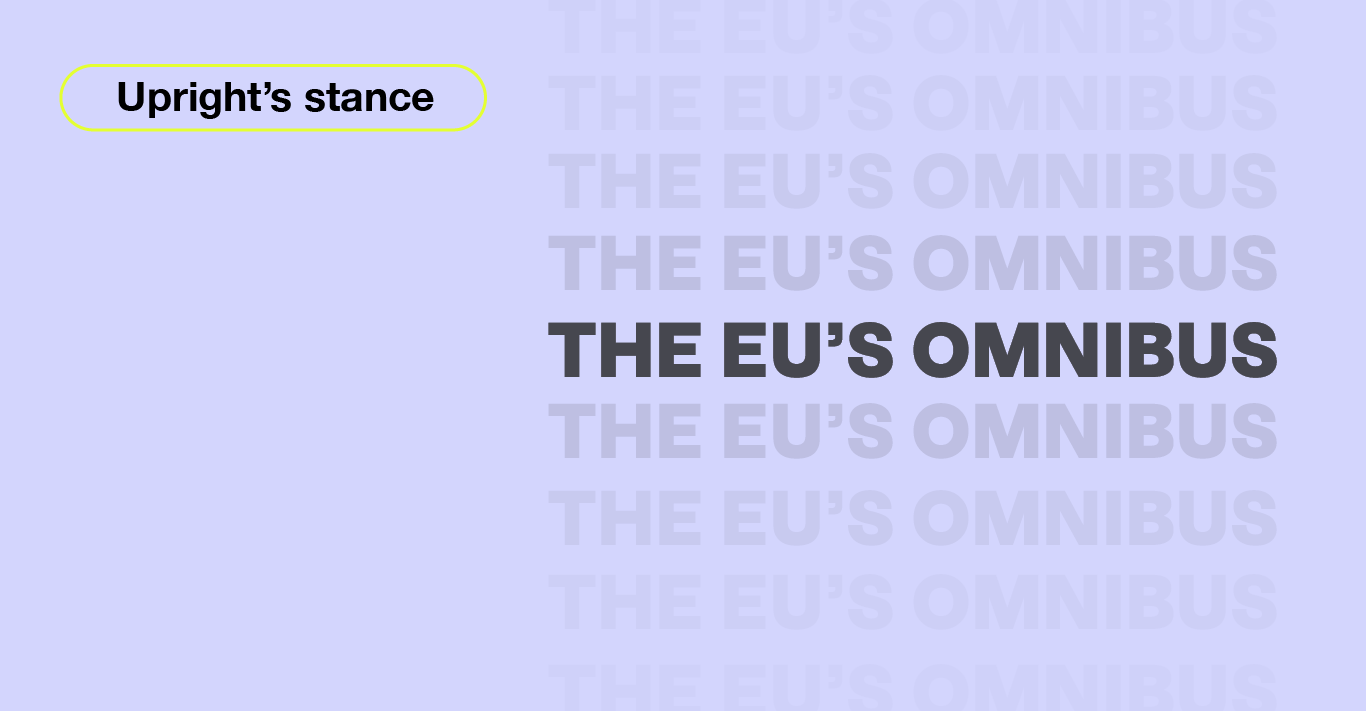 Upright's stance on Omnibus