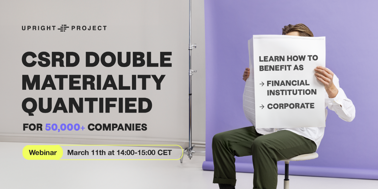 CSRD Double Materiality Quantified Webinar