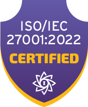 ISO/IEC 27001:2022 certified